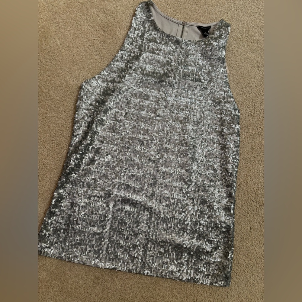 Ann Taylor Sequin Tank Top